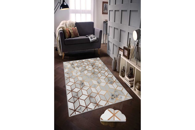 Matte HMNT119 - Flerfarget - Tekstiler & tepper - Teppe & matte - Moderne matte - Wiltontepper