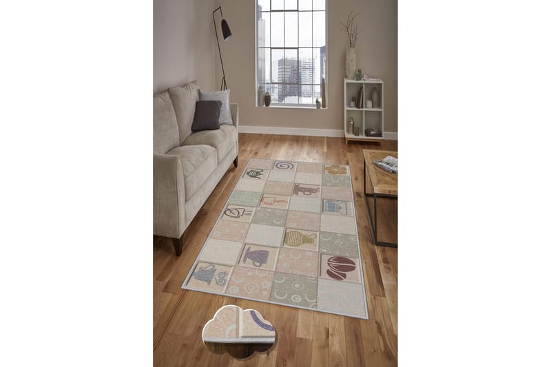 Matte HMNT177 - Flerfarget - Tekstiler & tepper - Teppe & matte - Moderne matte - Wiltontepper