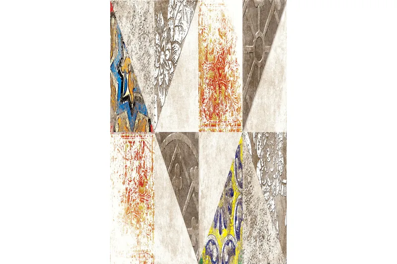 Matte HMNT234 - Flerfarget - Tekstiler & tepper - Teppe & matte - Moderne matte - Wiltontepper