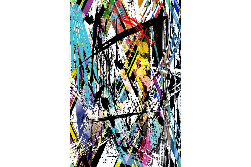 Matte HMNT97 - Flerfarget - Tekstiler & tepper - Teppe & matte - Moderne matte - Wiltontepper