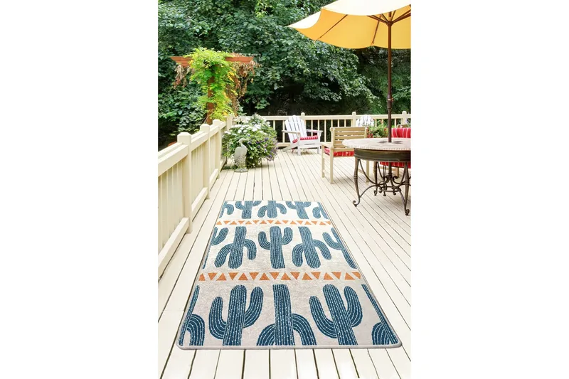 Matte Kaktus Tid, Flerfarget/Fløyel