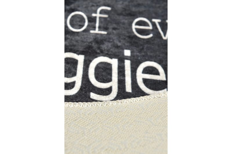 Matte Kjøkken - Svart (100 x 200) - Svart / Fløyel - Tekstiler & tepper - Teppe & matte - Moderne matte - Wiltontepper