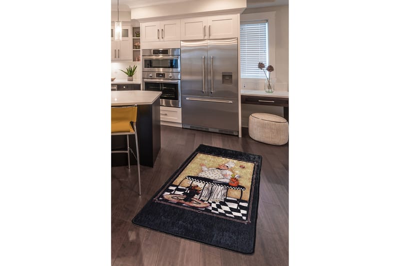 Matte Kokk (120 x 180) - Flerfarget/Fløyel - Tekstiler & tepper - Teppe & matte - Moderne matte - Wiltontepper