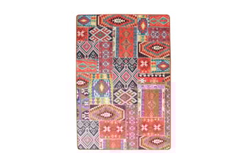 Matte Lappeteppe (120 x 180) - Flerfarget/Fløyel - Tekstiler & tepper - Teppe & matte - Moderne matte - Wiltontepper