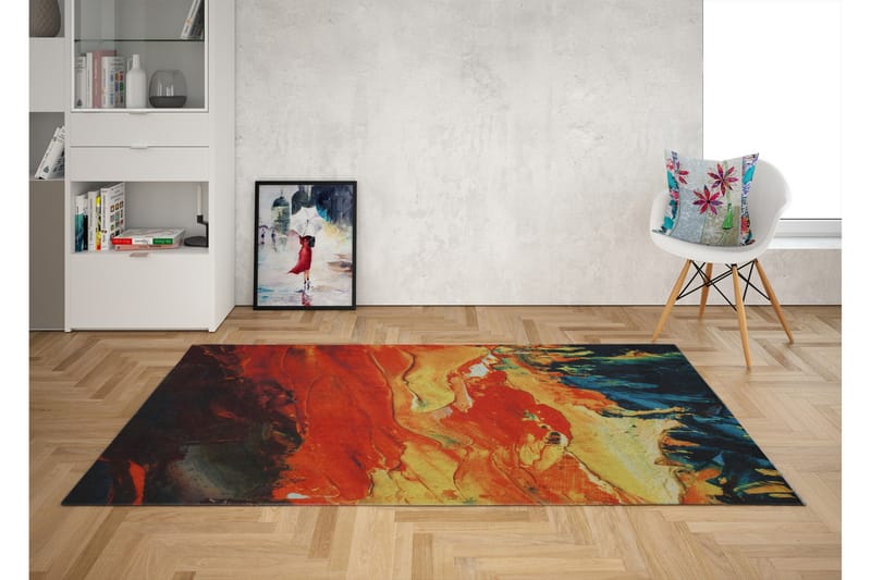 Matte Lombron 120x180 cm - Flerfarget - Tekstiler & tepper - Teppe & matte - Moderne matte - Wiltontepper