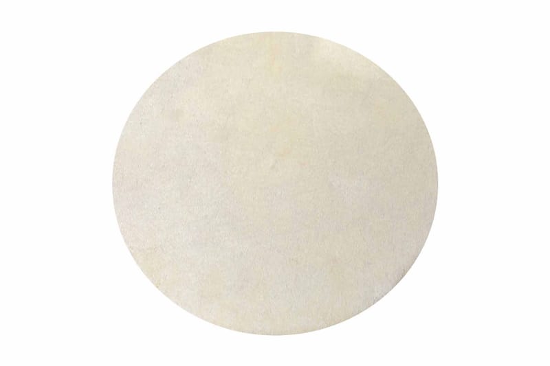 Matte Maggiolina Rund 90 cm - Beige/Akryl - Friezematte - Wiltontepper