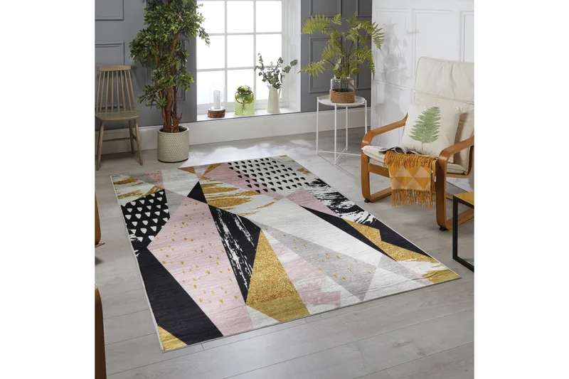 Matte Milena - Flerfarget - Tekstiler & tepper - Teppe & matte - Moderne matte - Wiltontepper