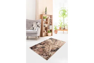 Matte Mosaikk (140 x 190) - Flerfarget/Fløyel - Tekstiler & tepper - Teppe & matte - Moderne matte - Wiltontepper