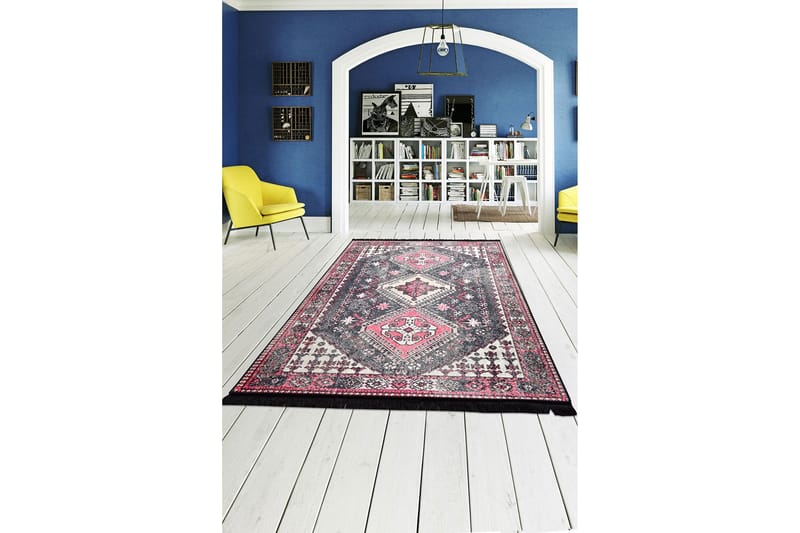 Matte Rondine 140x190 cm - Flerfarget/Fløyel - Tekstiler & tepper - Teppe & matte - Moderne matte - Wiltontepper