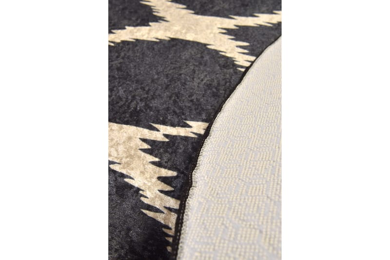 Matte Sombra Rund 100 cm - Flerfarget/Fløyel - Tekstiler & tepper - Teppe & matte - Moderne matte - Wiltontepper