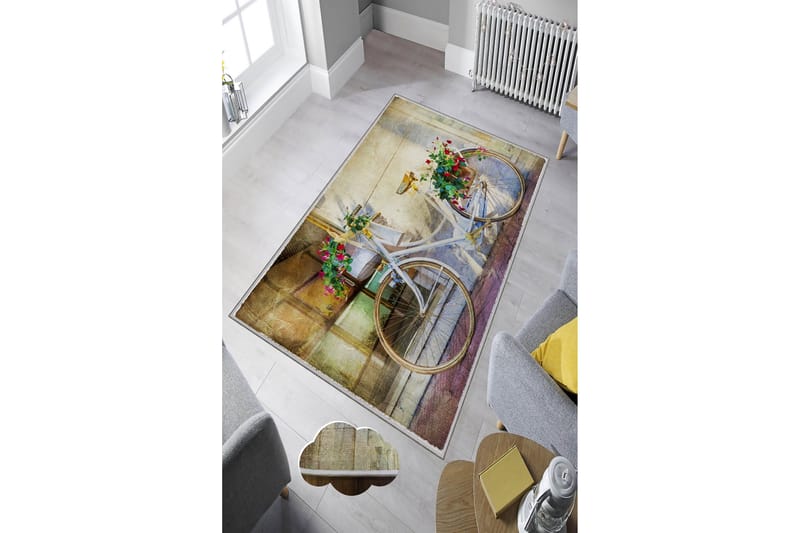 Matte Tenzile 120x180 cm - Flerfarget - Tekstiler & tepper - Teppe & matte - Moderne matte - Wiltontepper