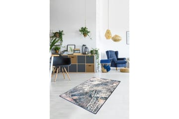 Matte Teslime 100x200 cm - Flerfarget/Fløyel - Tekstiler & tepper - Teppe & matte - Moderne matte - Wiltontepper