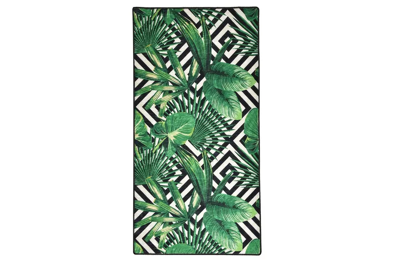 Matte Tropic (120 x 180), Flerfarget/Fløyel