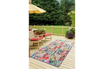 Matte Tropical - Rosa - Rosa / Fløyel - Tekstiler & tepper - Teppe & matte - Moderne matte - Wiltontepper