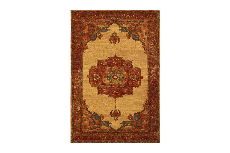 Mewar Medaljong Wiltonmatte 155x230 cm - Flerfarget - Tekstiler & tepper - Teppe & matte - Moderne matte - Wiltontepper