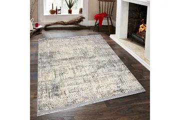 Naveena Gangmatte 80x150 cm Rektangulær - Grå/Beige/Creme - Tekstiler & tepper - Teppe & matte - Moderne matte - Gangmatter