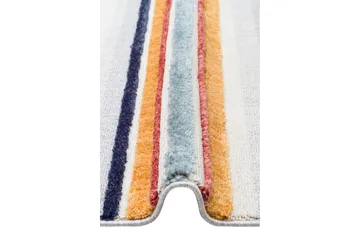 Nayan Løper 80x300 cm Rektangulær - Flerfarget - Tekstiler & tepper - Teppe & matte - Moderne matte - Gangmatter