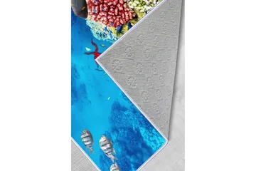 Nobuhiko Wiltonteppe 60x100 cm Rektangulær - Flerfarget - Tekstiler & tepper - Teppe & matte - Moderne matte - Wiltontepper