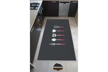 Nobuhito Wiltonteppe 60x100 cm Rektangulær - Flerfarget - Tekstiler & tepper - Teppe & matte - Moderne matte - Wiltontepper