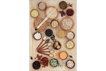 Nobumasa Wiltonteppe 60x100 cm Rektangulær - Flerfarget - Tekstiler & tepper - Teppe & matte - Moderne matte - Wiltontepper