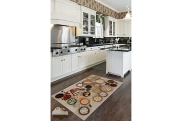 Nobumasa Wiltonteppe 60x100 cm Rektangulær - Flerfarget - Tekstiler & tepper - Teppe & matte - Moderne matte - Wiltontepper