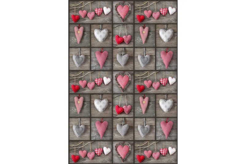 Nobunao Wiltonteppe 60x100 cm Rektangulær - Flerfarget - Tekstiler & tepper - Teppe & matte - Moderne matte - Wiltontepper