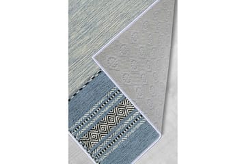 Nobutada Wiltonteppe 60x100 cm Rektangulær - Blå - Tekstiler & tepper - Teppe & matte - Moderne matte - Wiltontepper