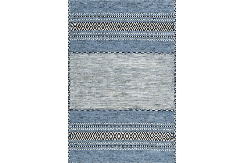 Nobutada Wiltonteppe 60x100 cm Rektangulær - Blå - Tekstiler & tepper - Teppe & matte - Moderne matte - Wiltontepper