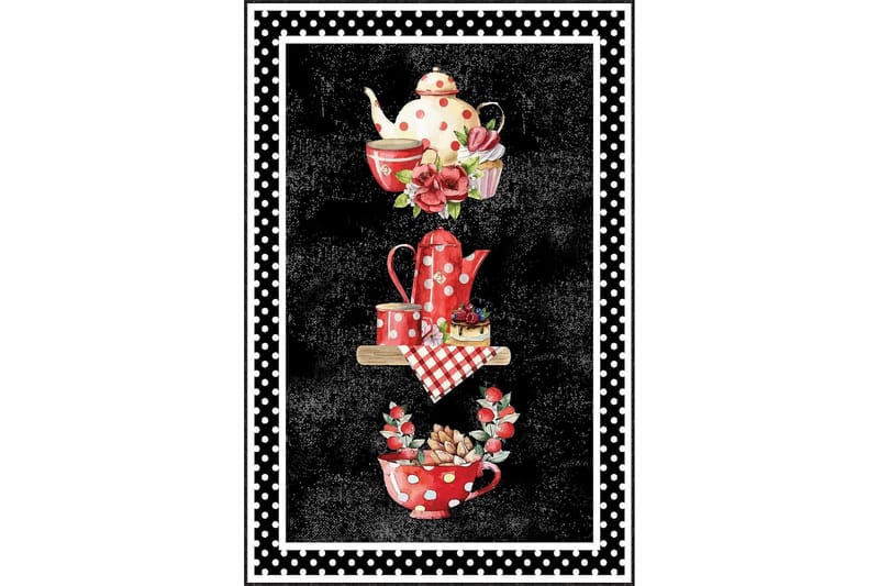 Nobutomo Wiltonteppe 60x100 cm Rektangulær - Flerfarget - Tekstiler & tepper - Teppe & matte - Moderne matte - Wiltontepper