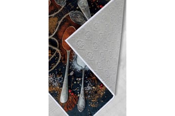 Nobuyasu Wiltonteppe 80x50 cm Rektangulær - Flerfarget - Tekstiler & tepper - Teppe & matte - Moderne matte - Wiltontepper