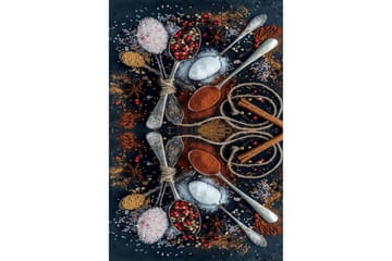 Nobuyasu Wiltonteppe 80x50 cm Rektangulær - Flerfarget - Tekstiler & tepper - Teppe & matte - Moderne matte - Wiltontepper