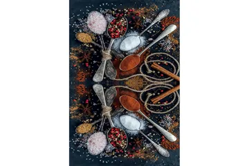 Nobuyasu Wiltonteppe 80x50 cm Rektangulær - Flerfarget - Tekstiler & tepper - Teppe & matte - Moderne matte - Wiltontepper