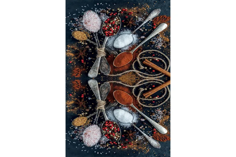 Nobuyasu Wiltonteppe 80x50 cm Rektangulær - Flerfarget - Tekstiler & tepper - Teppe & matte - Moderne matte - Wiltontepper