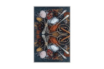 Nobuyasu Wiltonteppe 80x50 cm Rektangulær - Flerfarget - Tekstiler & tepper - Teppe & matte - Moderne matte - Wiltontepper