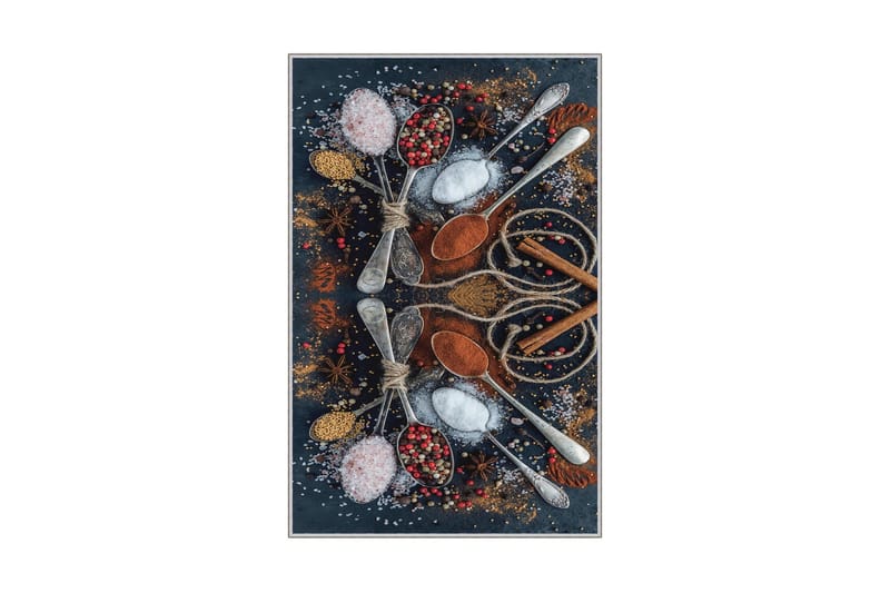 Nobuyasu Wiltonteppe 80x50 cm Rektangulær - Flerfarget - Tekstiler & tepper - Teppe & matte - Moderne matte - Wiltontepper