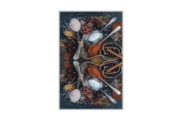 Nobuyasu Wiltonteppe 80x50 cm Rektangulær - Flerfarget - Tekstiler & tepper - Teppe & matte - Moderne matte - Wiltontepper