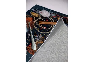 Nobuyasu Wiltonteppe 80x50 cm Rektangulær - Flerfarget - Tekstiler & tepper - Teppe & matte - Moderne matte - Wiltontepper