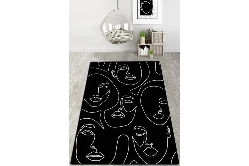 Noz Wiltonteppe 80x120 cm Rektangulær, Flerfarget