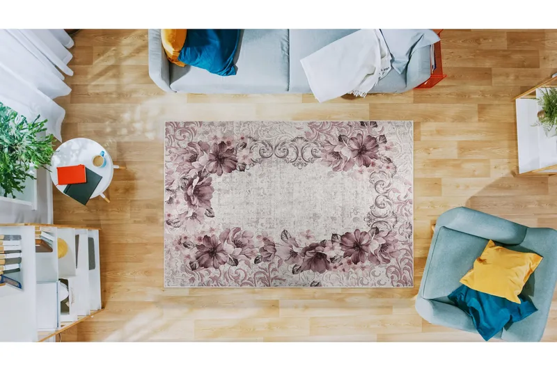 Nunki Wiltonteppe 120x180 cm Rektangulær, Flerfarget