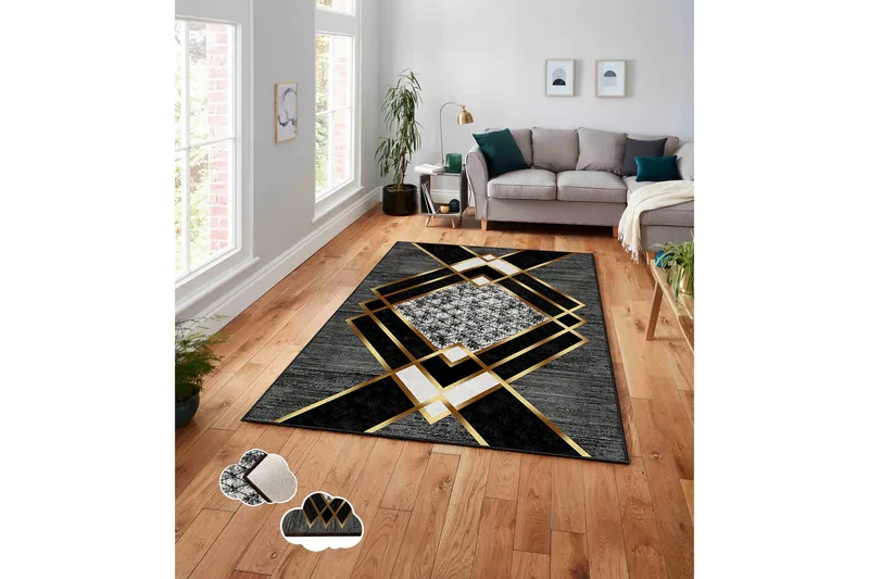 Nunki Wiltonteppe 160x230 cm Rektangulær - Flerfarget - Tekstiler & tepper - Teppe & matte - Moderne matte - Wiltontepper