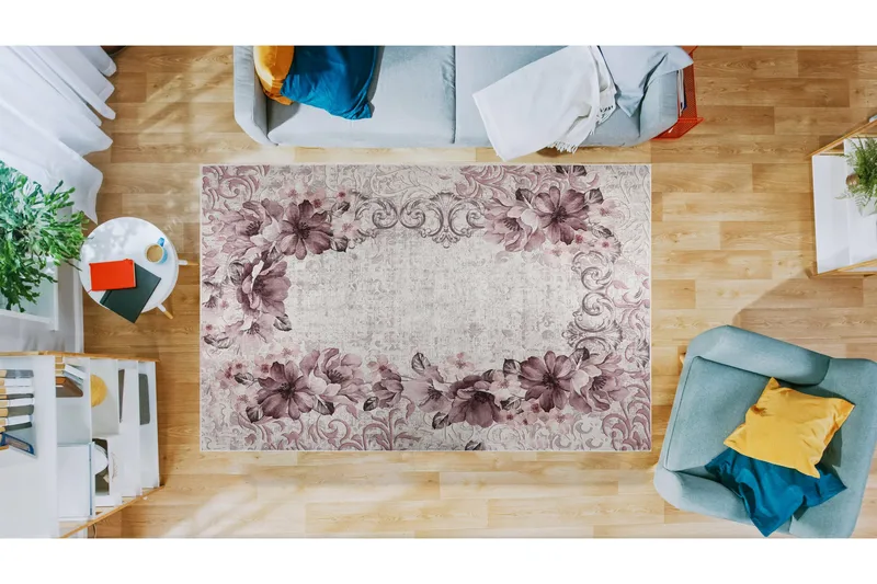 Nunki Wiltonteppe 160x230 cm Rektangulær, Flerfarget