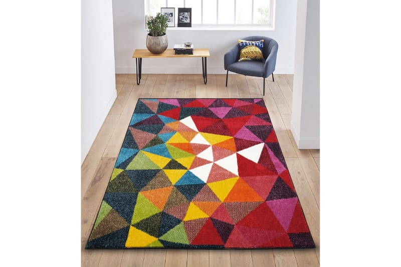 Parathvi Wiltonteppe 160x230 cm Rektangulær, Flerfarget