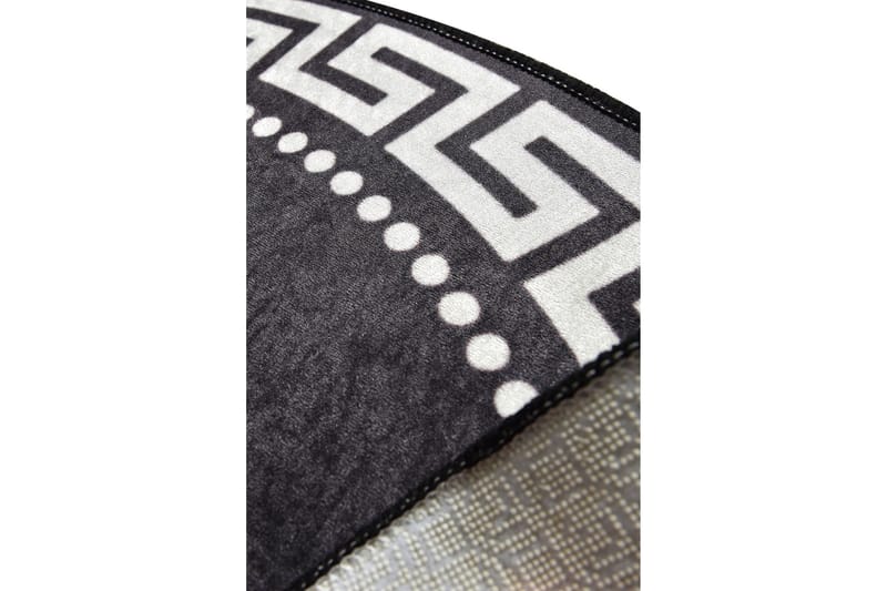 Round Matte Antique (100) - Flerfarget/Fløyel - Tekstiler & tepper - Teppe & matte - Moderne matte - Wiltontepper