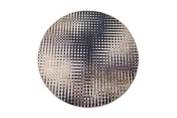 Round Matte Fusion (140) - Flerfarget/Fløyel - Tekstiler & tepper - Teppe & matte - Moderne matte - Wiltontepper