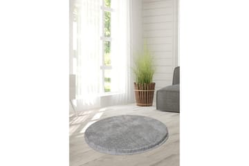 Round Matte Milano - Grå (90) - Grå/Akryl - Tekstiler & tepper - Teppe & matte - Moderne matte - Wiltontepper