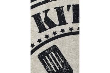 Round Matte My Kitchen (100) - Flerfarget/Fløyel - Tekstiler & tepper - Teppe & matte - Moderne matte - Wiltontepper