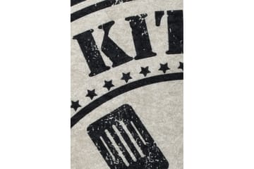 Round Matte My Kitchen (140) - Flerfarget/Fløyel - Tekstiler & tepper - Teppe & matte - Moderne matte - Wiltontepper