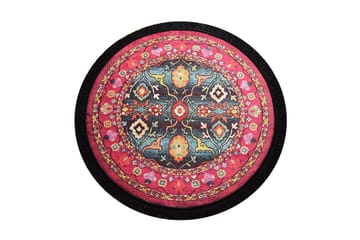 Round Matte Otantik - Flerfarget/Fløyel - Tekstiler & tepper - Teppe & matte - Moderne matte - Wiltontepper