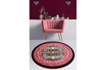 Round Matte Otantik - Flerfarget/Fløyel - Tekstiler & tepper - Teppe & matte - Moderne matte - Wiltontepper