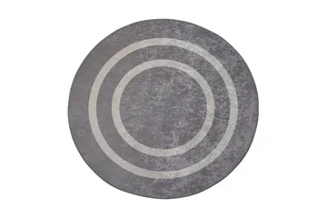 Round Matte Sølv (100) - Sølv/Fløyel - Tekstiler & tepper - Teppe & matte - Moderne matte - Wiltontepper